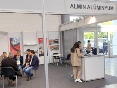 Almin Alüminyum Düsseldolf’ta Fuara Özel Geliştirdiği Profillerini Tanıttı